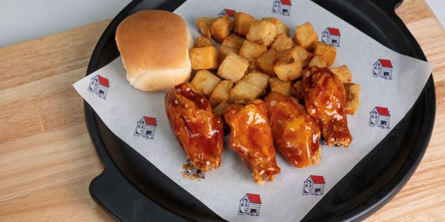 6 pc Shack Wing Box