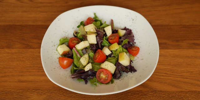 Vegan Organic Seeds & Greens Salad