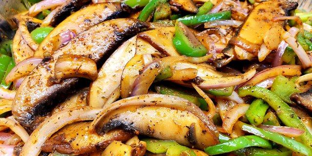 Grilled Veggies & Portobello Mushrooms