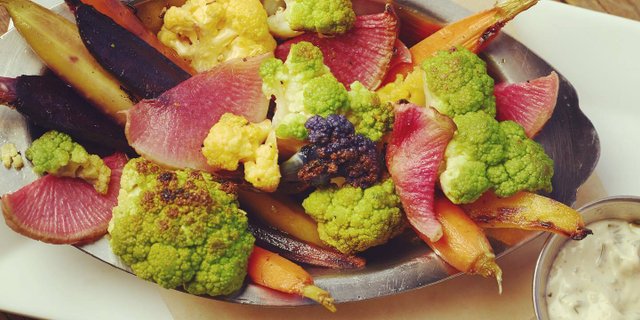 Fire-Roasted Seasonal Vegetables