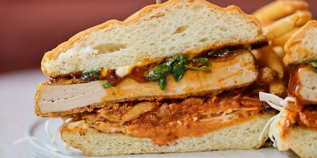 Korean Chick'n Sandwich