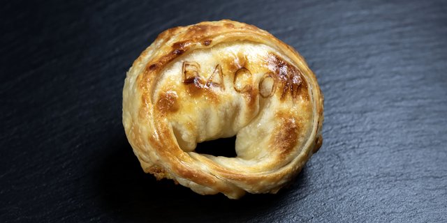 Eggs, Bacon & Cheese Empanada