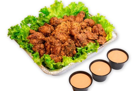Golden Garlic Wings