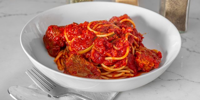 Spaghetti Marinara Tray