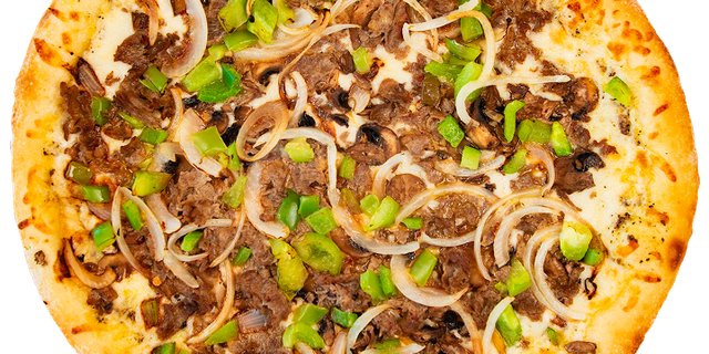 Philly Cheesesteak Pizza