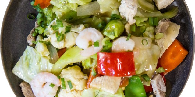 Stir-Fried Vegetables Tray