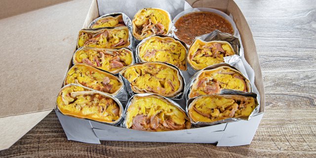 Breakfast Burritos Tray