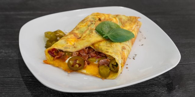 Jalapeño Popper Omelette