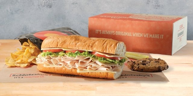 Smoked Turkey & Swiss Stacked Sub Lunch Box