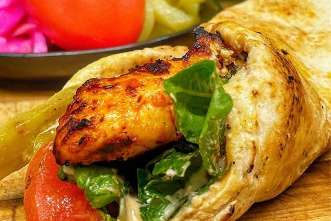 Chicken Kebab Wrap