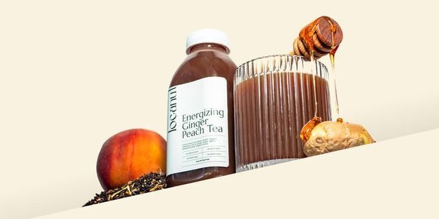 Energizing Ginger Peach Tea