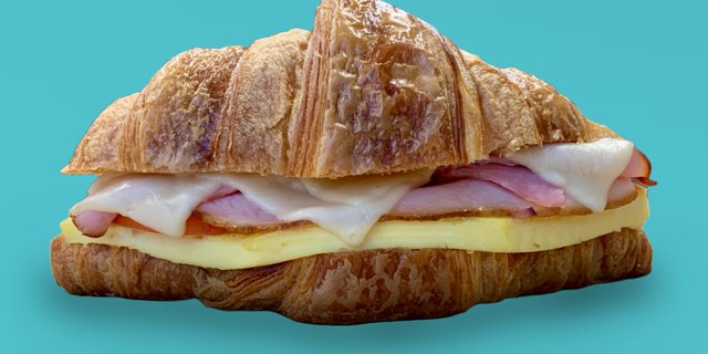 Ham, Egg & Cheese Croissant