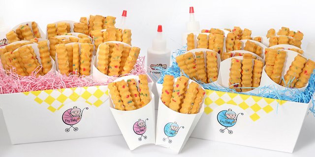 Baby Shower "Fry Baby" Basket