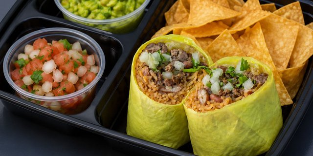 Chicken Birria Burrito Boxed Lunch