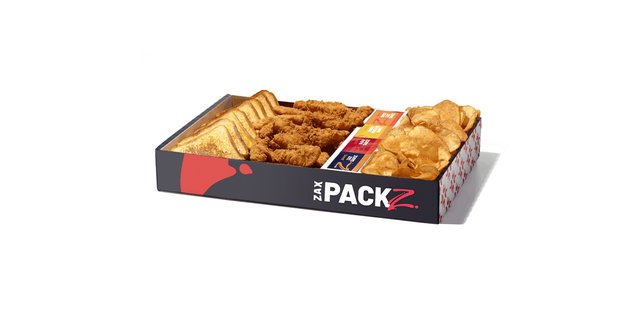Chicken Fingerz™ & Tater Chips Zax Packz