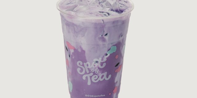 Vanilla Taro Milk Tea