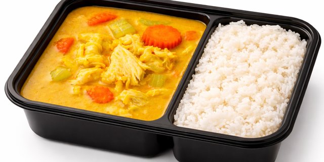Yellow Curry Box