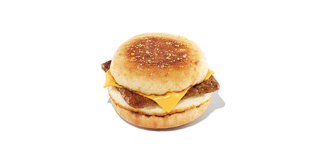 Turkey Sausage, Egg & Cheese Breakfast Sandwich