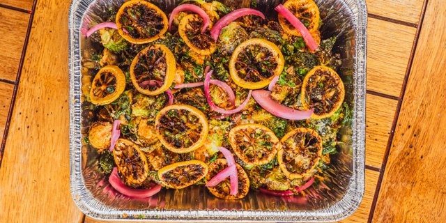 Lemon Brussels Sprouts