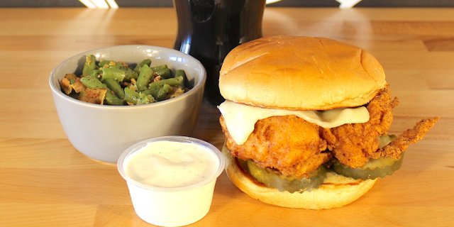 Nashville Hot Chicken Sandwich Boxed Lunch