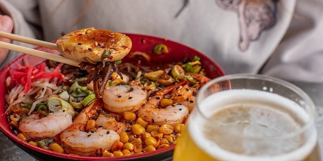 Spicy Shrimp Bowl