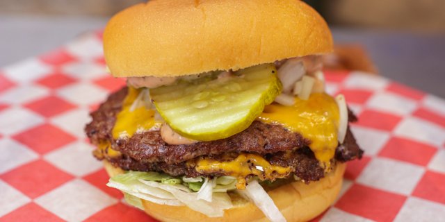 BYO Shack Double Burger