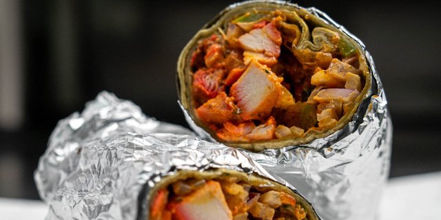 Butter Chicken Roll