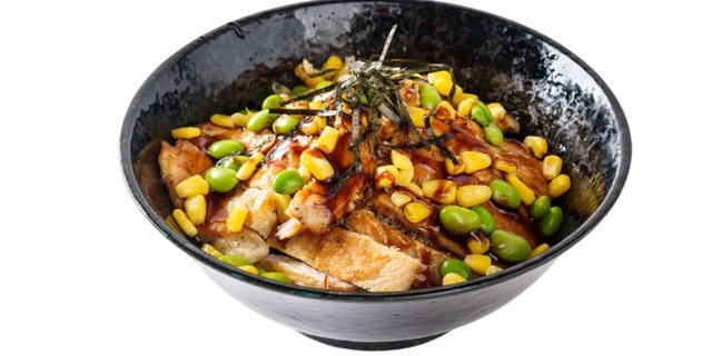 Grilled Chicken Teriyaki Donburi