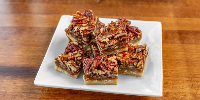 Large Bourbon Pecan Bar Bites