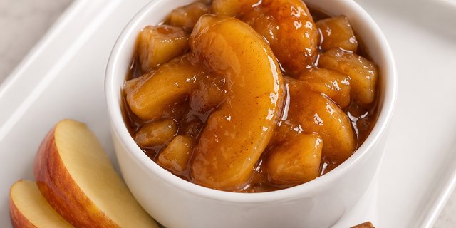 Warm Apple Cinnamon Compote