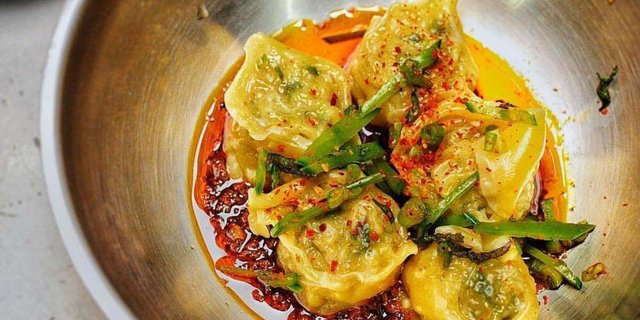 Garlic Shrimp Dumplings