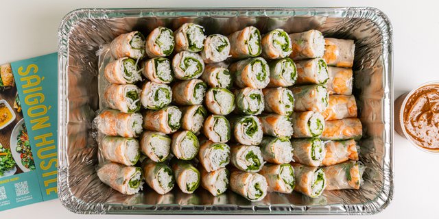 Shrimp & Pork Spring Rolls