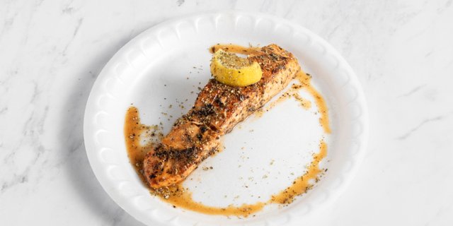 Make-Your-Own Salmon Pita Kit