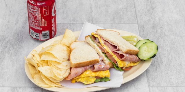 Ham & Egg Sandwich Combo