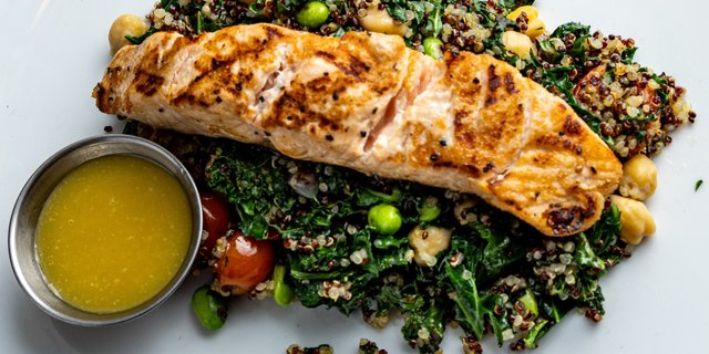 Pan Seared North Atlantic Salmon