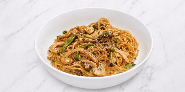 Black Pepper Beef Pasta
