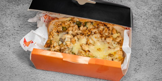 Philly Cheese Chicken Sandwich
