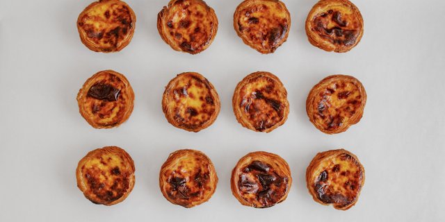 Dozen Signature Original Portuguese Egg Tarts