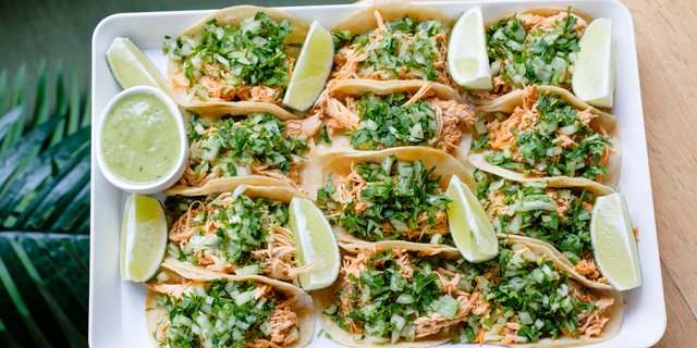 Tequila Lime Chicken Tacos