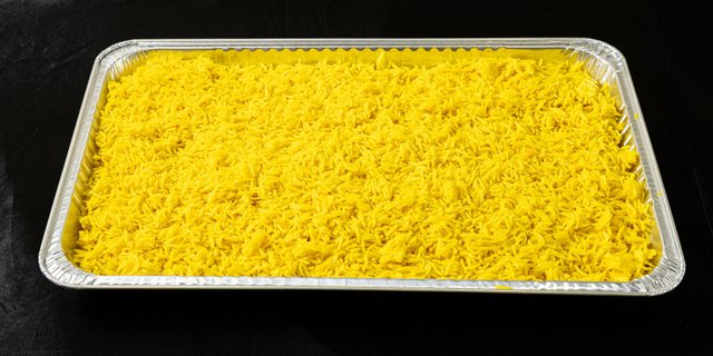 Yellow Rice Tray