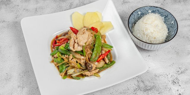 Stir-Fried Ginger Sauce