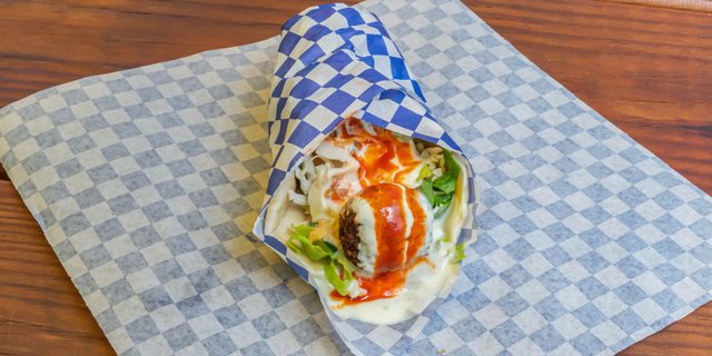 Falafel Pita Sandwich