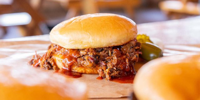 Chopped BBQ Sandwich
