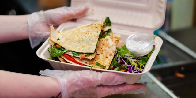 Vegetarian Gozleme
