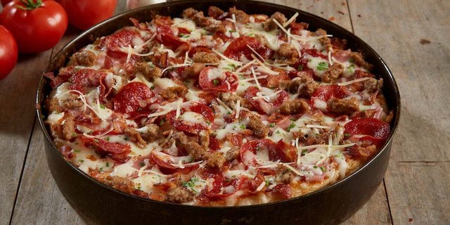 Individually Packaged Gourmet Five Meat Pizza