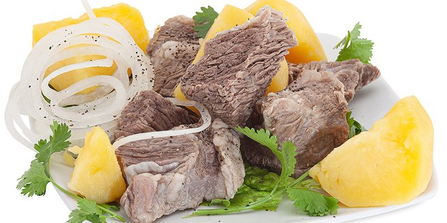 Khashlama w/ Potato