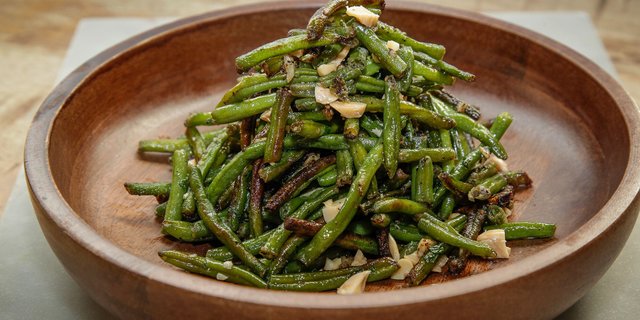 Blistered Green Beans