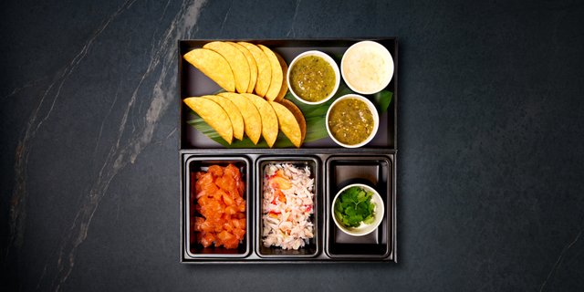 Taco Box Tuna & Lobster