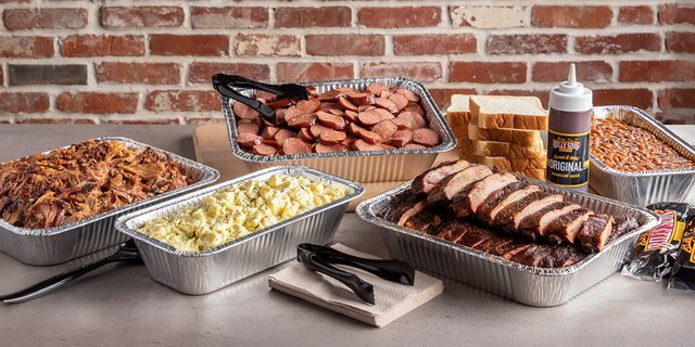 Two Meat Dinner & Ribs
