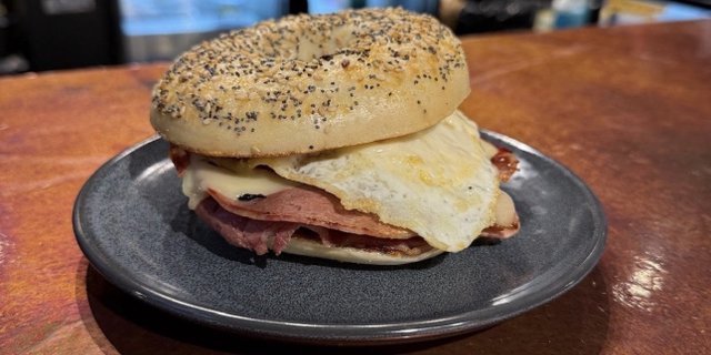 Gluten-Free Corned Beef Breakfast Sandwich